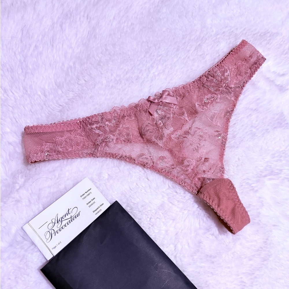 Agent Provocateur Blush Lace Panty